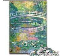 Puzzle da 1000 pezzi per adulti, ponte di primavera, perfetto per il divertimento in famiglia a Natale, Ringraziamento, compleanni e Pasqua, 50x75cm