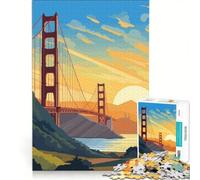 Puzzle da 1000 pezzi per adulti, Ponte sull'acqua, Gioco impossibile, Per passare il tempo durante le vacanze, Regalo di compleanno, Regalo di viaggio, 50x75cm