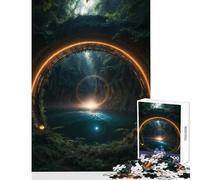 Puzzle da 1000 pezzi per adulti Ponte verso un altro mondo Giocattoli fai da te Ottimi regali e giocattoli Gioco impossibile Interessante riduzione dello stress Dimensioni 38x26cm