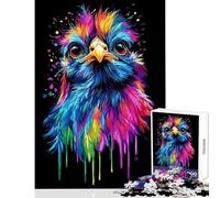 Puzzle da 1000 pezzi per adulti Pop Art Rainbow Silkie Chi Giocattoli antistress Regali di compleanno per gioco educativo con pezzi completamente interconnessi di forma casuale Dimensioni 38x52cm