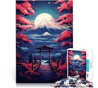 Puzzle da 1000 pezzi per adulti Porta della Fantasia Giapponese Fatto di cartone per età 14+ Giocattoli educativi per l'apprendimento Giochi per famiglie Giochi Giocattoli Regalo misurare：38x52cm
