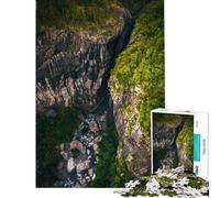 Puzzle da 1000 pezzi per adulti portale di roccia della tranquillità puzzle per adolescenti giochi per famiglie vacanze a casa passatempo regali unici per compleanno e Natale (dimensioni 38x26cm)