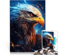 Puzzle da 1000 pezzi per adulti Poster dell'Aquila Oscura Fatto di legno per età pari o superiore a 14 anni Giocattoli antistress Ottimi regali e giocattoli misurare：50x75cm