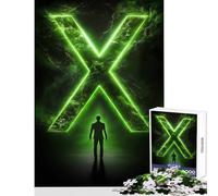 Puzzle da 1000 pezzi per adulti poster di X-Files decorazione per la casa giocattoli regalo di compleanno gioco educativo con poster abbinato e foglio di quiz dimensioni 50x75cm