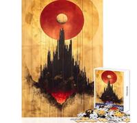 Puzzle da 1000 pezzi per adulti potere celeste minimalismo giocattoli antistress regali di compleanno giochi per famiglie collezione di artisti belle arti dimensioni 38x26cm