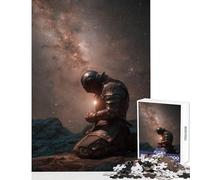 Puzzle da 1000 pezzi per adulti,Preghiere del cavaliere,giocattolo educativo,regalo per donne e uomini,gioco pratico,collezione di artisti,belle arti,dimensioni 50x75cm