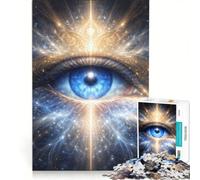 Puzzle da 1000 pezzi per adulti, Presenza di Dio, Gioco Impossibile, Sfida da completare, Ideale come regalo 50x75cm