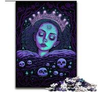 Puzzle da 1000 pezzi per adulti, Principessa addormentata, in legno, un regalo perfetto per la famiglia, 50x75cm, per decorare la casa, allenare la mente e come regalo per le feste