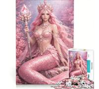 Puzzle da 1000 pezzi per adulti Principessa dell'Oceano e Sirena Gioco divertente Analisi e Logica Adatto per la decorazione della scrivania 50x75cm