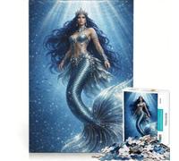 Puzzle da 1000 pezzi per adulti Principessa dell'Oceano e Sirena Gioco educativo Attività per famiglie Rafforza l'amore tra le coppie 50x75cm
