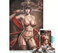 Puzzle da 1000 pezzi per adulti Principessa Guerriera Gioco Pratico Decorazione Artistica per la Casa Compleanno e Natale 38x26cm