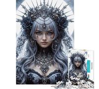 Puzzle da 1000 pezzi per adulti "Principessa in contemplazione" - Gioco rompicapo per adulti - Un'opera d'arte per compleanno e Natale (Dimensioni 38x26cm)