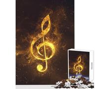 Puzzle da 1000 pezzi per adulti puzzle a forma di chiave d'oro decorazione per la casa giocattoli opere d'arte regalo gioco pratico impegnativo da completare dimensioni 50x75cm