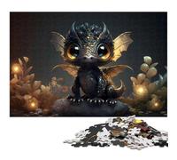 Puzzle da 1000 pezzi per adulti puzzle a forma di drago volante giochi educativi regali di Natale e compleanno per adolescenti dai 14 anni in su 1000 pezzi (75x50 cm)