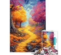 Puzzle da 1000 pezzi per adulti puzzle a tema foresta incantata e mistica puzzle per ragazzi giochi rilassanti decorazione per la casa attività divertenti da fare a casa (dimensioni 38x52cm)