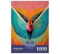 Puzzle Da 1000 Pezzi Per Adulti Puzzle Abstract Hummingbird Puzzle Per Adolescenti Giochi Rilassanti Antistress Sfida Da Completare 52x38cm/1000pcs