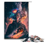 Puzzle da 1000 pezzi per adulti puzzle Ai confini del mondo decorazione da parete antistress 75x50cm