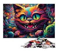 Puzzle da 1000 pezzi per adulti puzzle Alice Cat per adulti e bambini puzzle di carta ottimo regalo 1000 pezzi (38x26 cm)