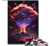 Puzzle da 1000 pezzi per adulti, puzzle arcobaleno esplosivo in cartone, perfetto per Halloween, Natale, regalo di compleanno, 1000 pezzi(26x38cm)
