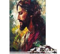 Puzzle da 1000 pezzi per adulti | Puzzle artistici cristiani di Gesù | Puzzle da 1000 pezzi, giochi educativi, decorazioni per la casa, puzzle da 1000 pezzi (75x50 cm)