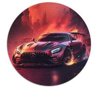 Puzzle da 1000 pezzi per adulti, puzzle artistici di auto sportive per adulti, rompicapo ad alta difficoltà per adolescenti (dimensioni 67,5x67,5 cm)