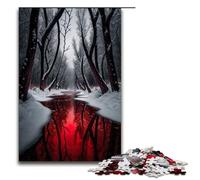Puzzle da 1000 pezzi per adulti, puzzle Blood River per bambini, puzzle in legno, gioco educativo per adulti, 1000 pezzi
