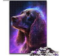 Puzzle da 1000 pezzi per adulti, puzzle colorati a forma di cane fulmine, in legno, gioco rompicapo, gioco interattivo per famiglie, adatto dai 14 anni in su, 1000 pezzi(50x75cm)