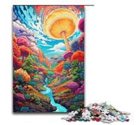 Puzzle da 1000 pezzi per adulti puzzle colorati e psichedelici del paradiso greco regali di compleanno per adolescenti dai 14 anni in su 1000 pezzi (38x26 cm)