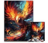 Puzzle da 1000 pezzi per adulti, puzzle colorati raffiguranti uccelli fenici, rompicapo fai da te stimolante, gioco perfetto per famiglie o regalo decorativo 26X38CM/10,23x14,96 pollici