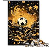 Puzzle da 1000 pezzi per adulti,puzzle colorato a forma di calcio,realizzato in cartone,gioco interattivo per famiglie,decorazione fai da te per la casa,sfida per la mente,regalo da 1000 pezzi