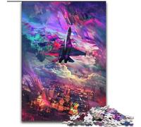 Puzzle da 1000 pezzi per adulti, puzzle colorato a forma di combattente, realizzato in cartone, rompicapo stimolante per adolescenti, perfetto per decorare la casa o come regalo 1000 pezzi(26x38cm)