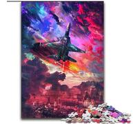 Puzzle da 1000 pezzi per adulti, puzzle colorato raffigurante un combattente, per adolescenti e famiglie, perfetto come decorazione fai da te e come sfida per il cervello (dimensioni: 50x75cm)