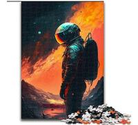 Puzzle da 1000 pezzi per adulti, puzzle con astronauta nello spazio perduto, per adulti, 1000 pezzi, sviluppa la coordinazione occhio-mano, perfetto come regalo di compleanno (dimensioni 26x38cm)