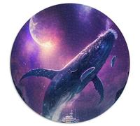 Puzzle da 1000 pezzi per adulti, puzzle con balena misteriosa, ideale per divertimento in famiglia, relax e regali per le feste, 67,5x67,5 cm