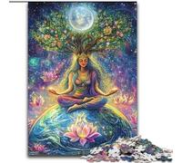 Puzzle da 1000 pezzi per adulti, puzzle con elfi e fate, ideale come regalo di compleanno o per le feste, gioco da tavolo (dimensioni 26x38cm)