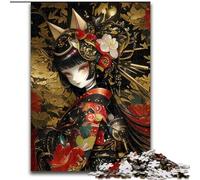Puzzle da 1000 pezzi per adulti, puzzle con ragazze anime giapponesi, ideale come regalo di compleanno o per le vacanze, giocattolo da gioco per feste, 50x75cm