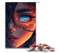 Puzzle da 1000 pezzi per adulti puzzle con schizzi di vernice decorazione da parete antistress 75x50 cm