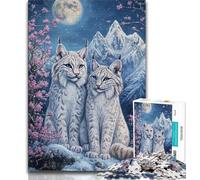 Puzzle da 1000 pezzi per adulti, puzzle con vista sulla cascata da 1000 pezzi, perfetto per le serate di gioco, giocattolo colorato per la casa, regalo (dimensioni 75x50cm)