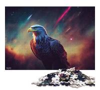 Puzzle da 1000 pezzi per adulti, puzzle Cosmic Eagle, puzzle per bambini, puzzle in legno, giocattoli per l'intrattenimento della famiglia, 1000 pezzi (75x50 cm)