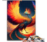 Puzzle da 1000 pezzi per adulti, puzzle Cosmic Phoenix in cartone, attività educativa per lo sviluppo delle abilità cognitive, 1000 pezzi(26x38cm)