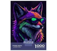 Puzzle Da 1000 Pezzi Per Adulti Puzzle Cute Whimsical Fox Puzzle Per Adulti Giochi Divertenti Gara Di Velocità Delle Mani Attività Divertenti A Casa 70x50cm/1000pcs