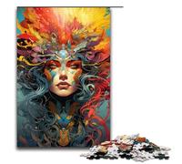 Puzzle da 1000 pezzi per adulti puzzle da 1000 pezzi per adulti giochi educativi - colorati e psichedelici per dare potere ai guerrieri