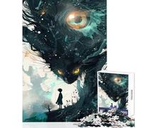 Puzzle da 1000 pezzi per adulti puzzle da regalo giocattolo educativo per affrontare il mostro regali di Babbo Natale segreto gioco rompicapo ogni pezzo è unico - (dimensioni 50x75cm)