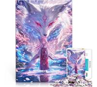 Puzzle da 1000 pezzi per adulti Puzzle dei cartoni animati La Volpe e la Ragazza Decorazione Perfetta 14,96 "x 20,47" per adolescenti da 14 anni e oltre
