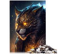 Puzzle da 1000 pezzi per adulti Puzzle dei cartoni animati Tigri Stregoni Astrali Anti-Stress per Adolescenti dai 14 anni e oltre 26x38cm