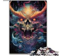 Puzzle da 1000 pezzi per adulti, puzzle del demone astrale per adulti, dimensioni 26x38cm, ideale per gli innamorati, perfetto regalo di Natale, Capodanno, San Valentino