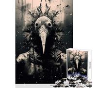 Puzzle da 1000 pezzi per adulti puzzle del medico della peste demoniaca decorazione per la casa giocattoli regalo di compleanno gioco impossibile ogni pezzo è unico - dimensioni 50x75cm