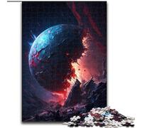 Puzzle da 1000 pezzi per adulti, puzzle del pianeta del buco nero per un intrattenimento rilassante da 1000 pezzi, perfetto regalo di Natale e decorazione per la casa (dimensioni 26x38cm)