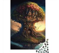 Puzzle da 1000 pezzi per adulti, puzzle del regno delle fiabe, set di puzzle per famiglie, puzzle in legno, puzzle di sfida mentale, 1000 pezzi (75x50 cm)