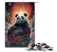 Puzzle da 1000 pezzi per adulti puzzle del sacro panda celeste gioco impegnativo un'opera d'arte adatta per adolescenti dai 14 anni in su 75x50 cm